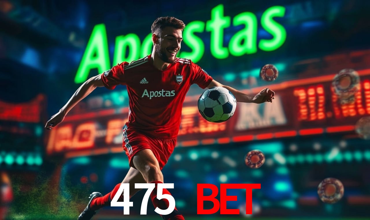 Interface do App 475 bet